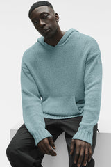 Alo Yoga Textured Knit Hoodie - Desert Sage