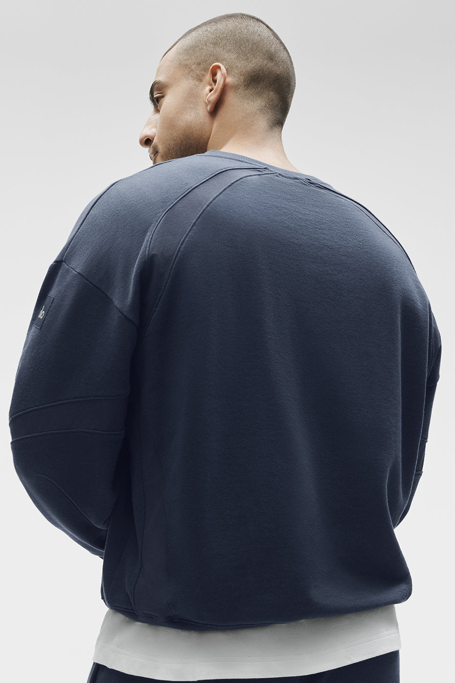 Alo Yoga Field Crew Neck Sweatshirt - Navy