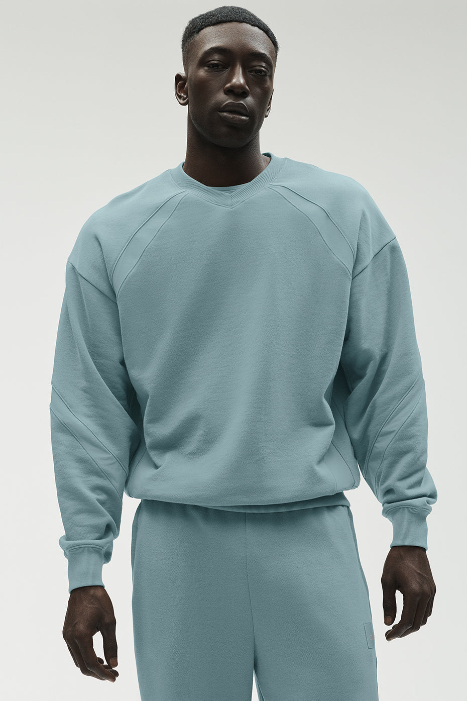 Alo Yoga Field Crew Neck Sweatshirt - Desert Sage