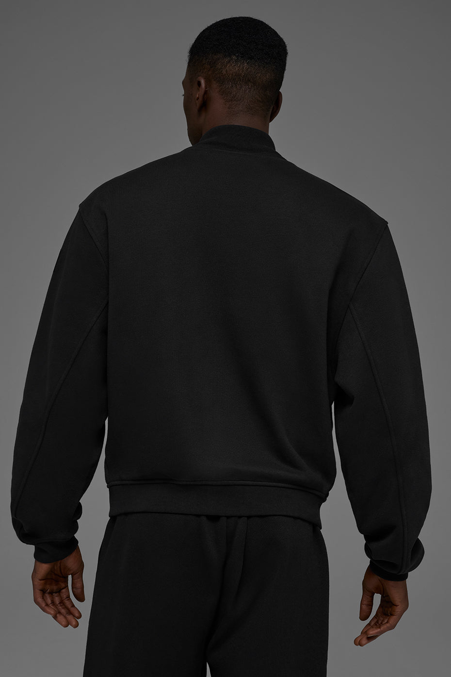 Alo Yoga Renown Varsity Jacket - Black