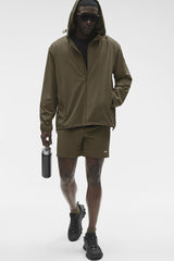 Alo Yoga Performance On-The-Go Jacket - Olive Tree