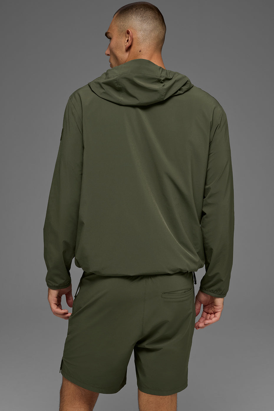 Alo Yoga Performance On-The-Go Jacket - Green Olive
