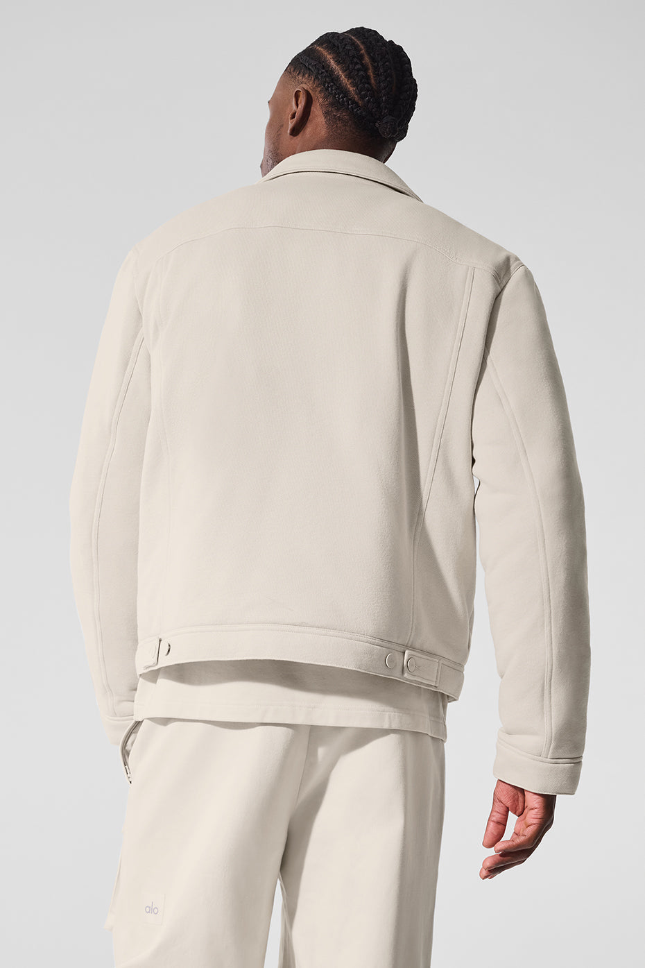 Alo Yoga Ease Trucker Jacket - Bone