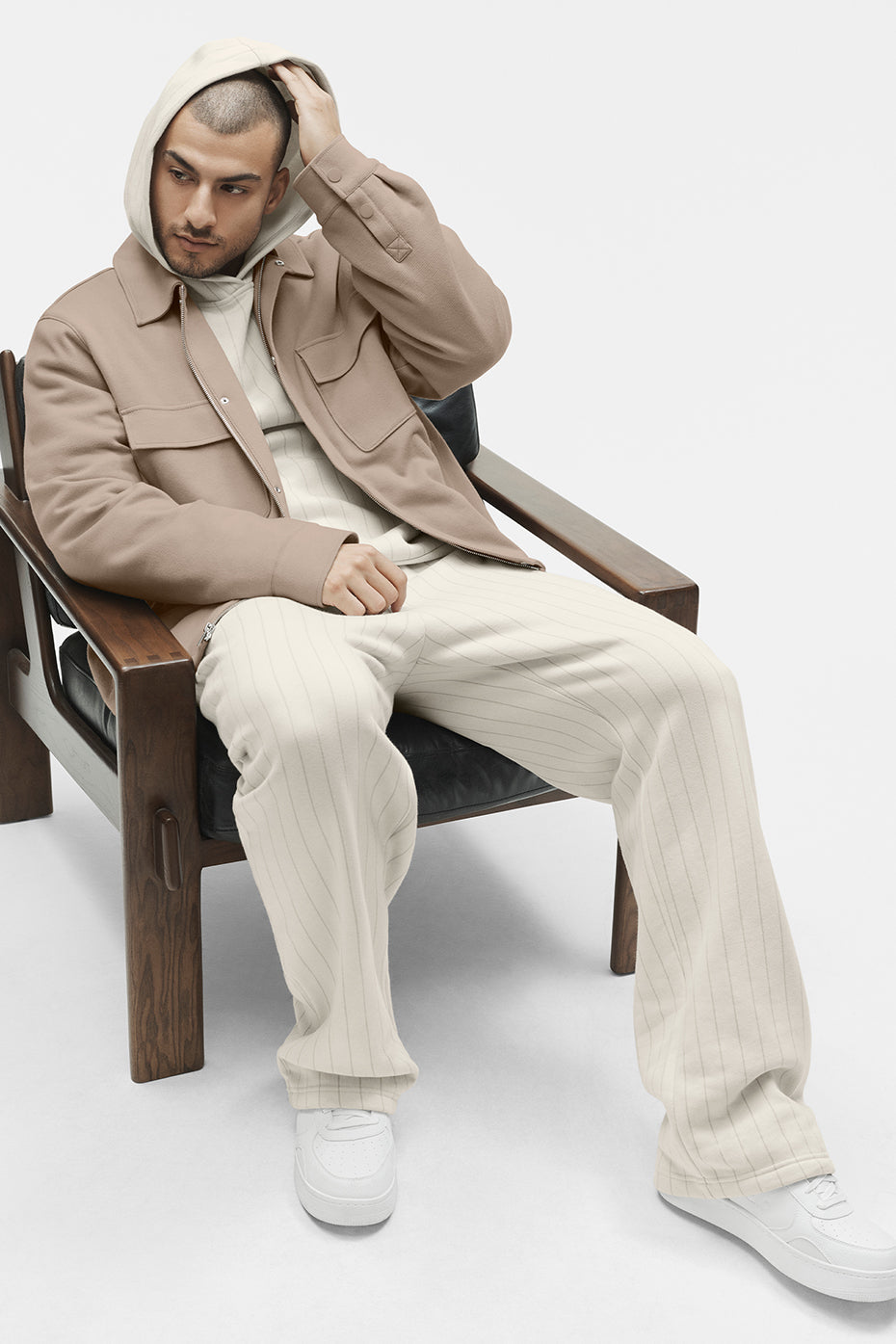 Alo Yoga Kickback Jacket - Gravel