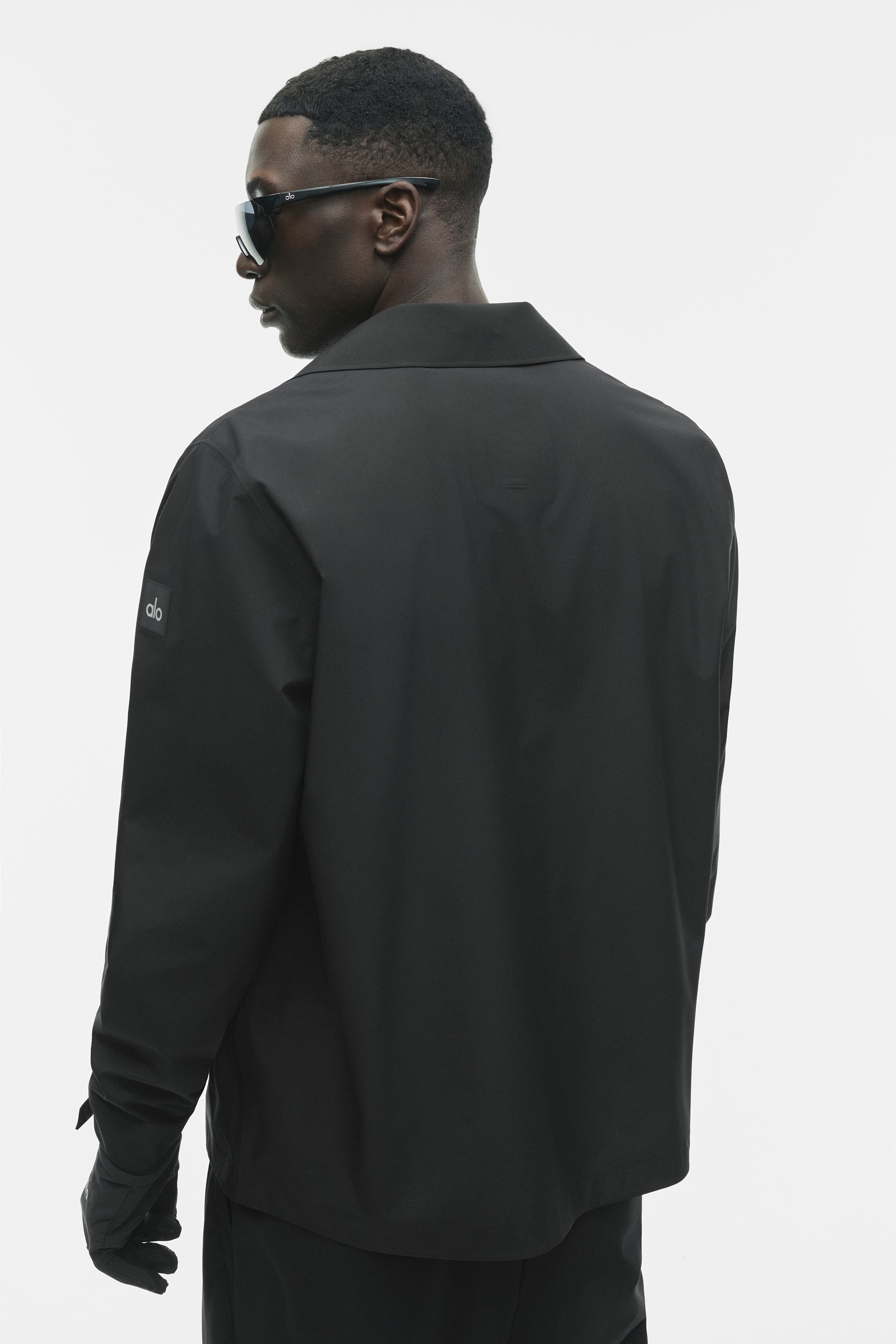 Alo Yoga Alpha Shell Overshirt - Black