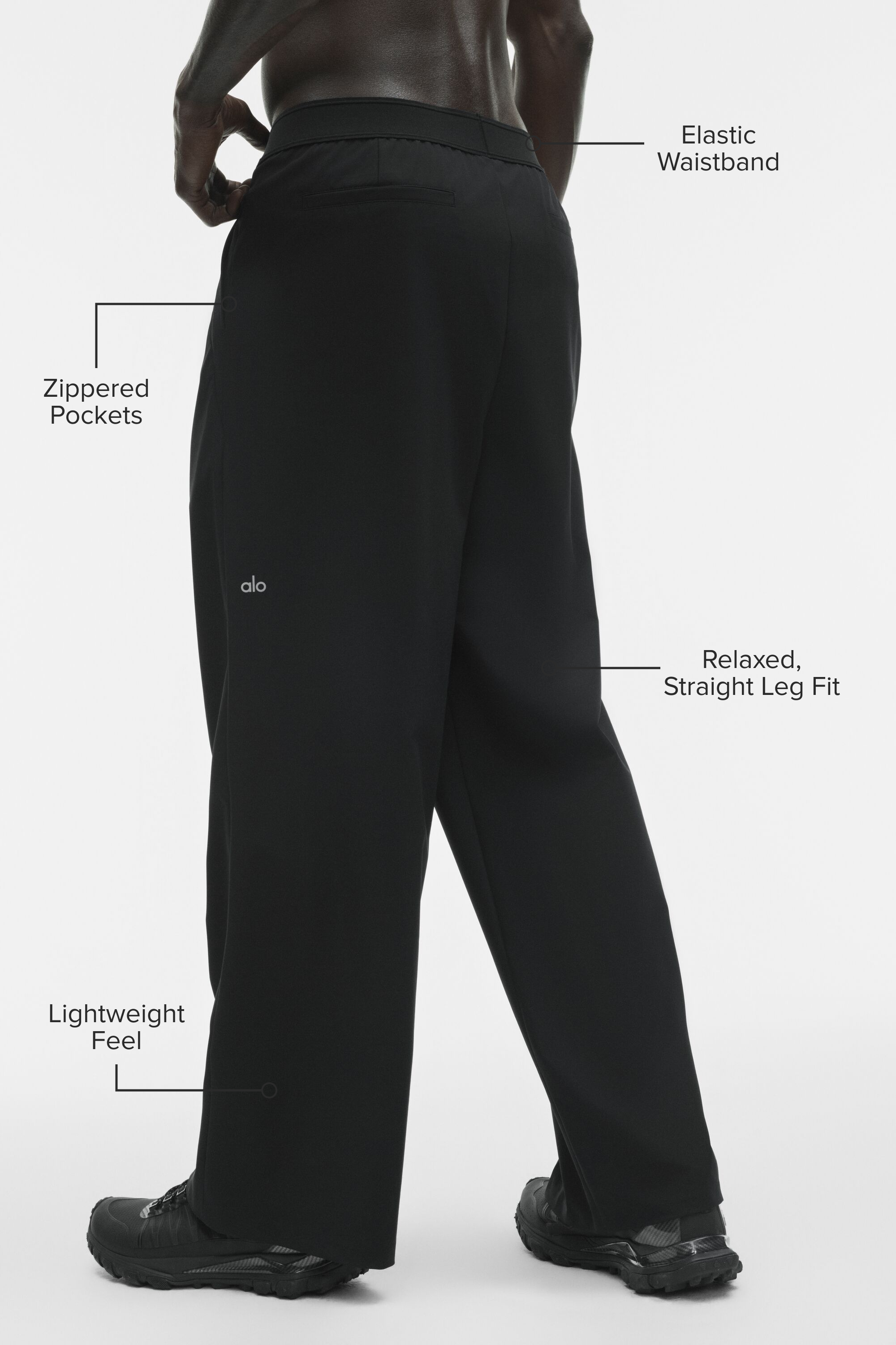 Alo Yoga Suited Trouser - Black
