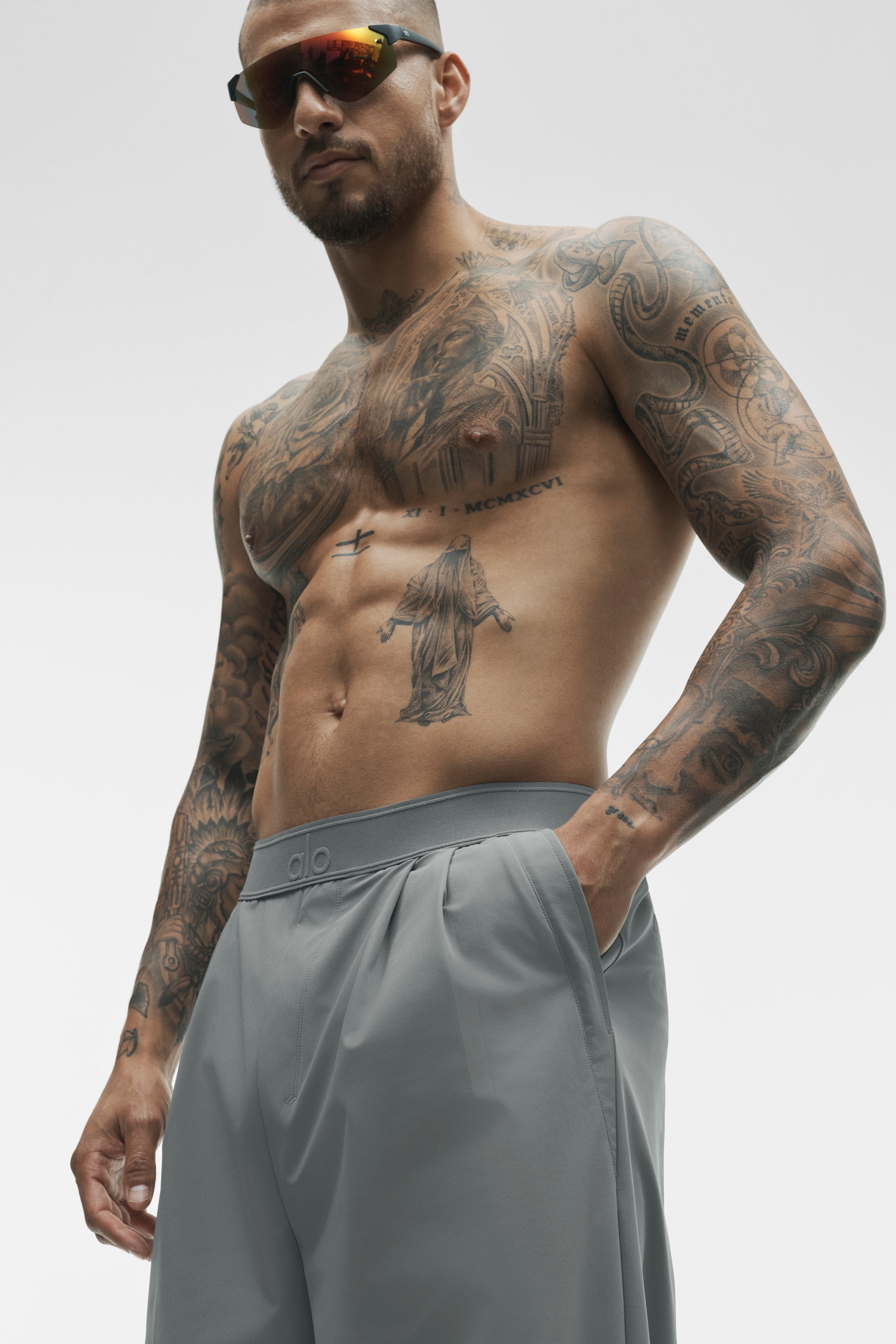 Alo Yoga Suited Trouser - Monument