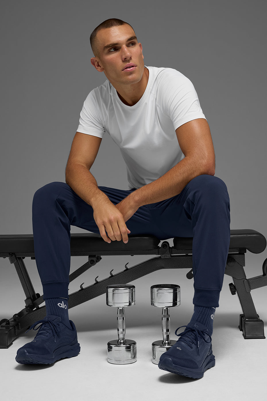 Alo Yoga Co-Op Pant (Regular) - Navy