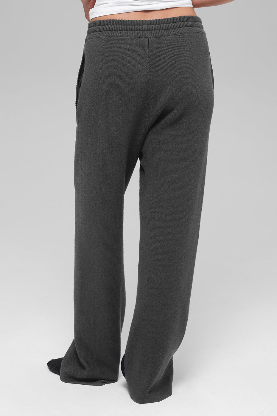Alo Yoga Scholar Straight Leg Sweatpant - Anthracite