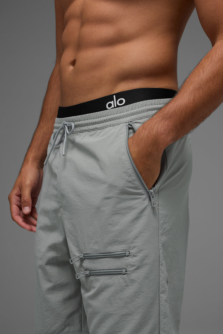 Alo Yoga Takeaway Track Pant - Lunar Grey