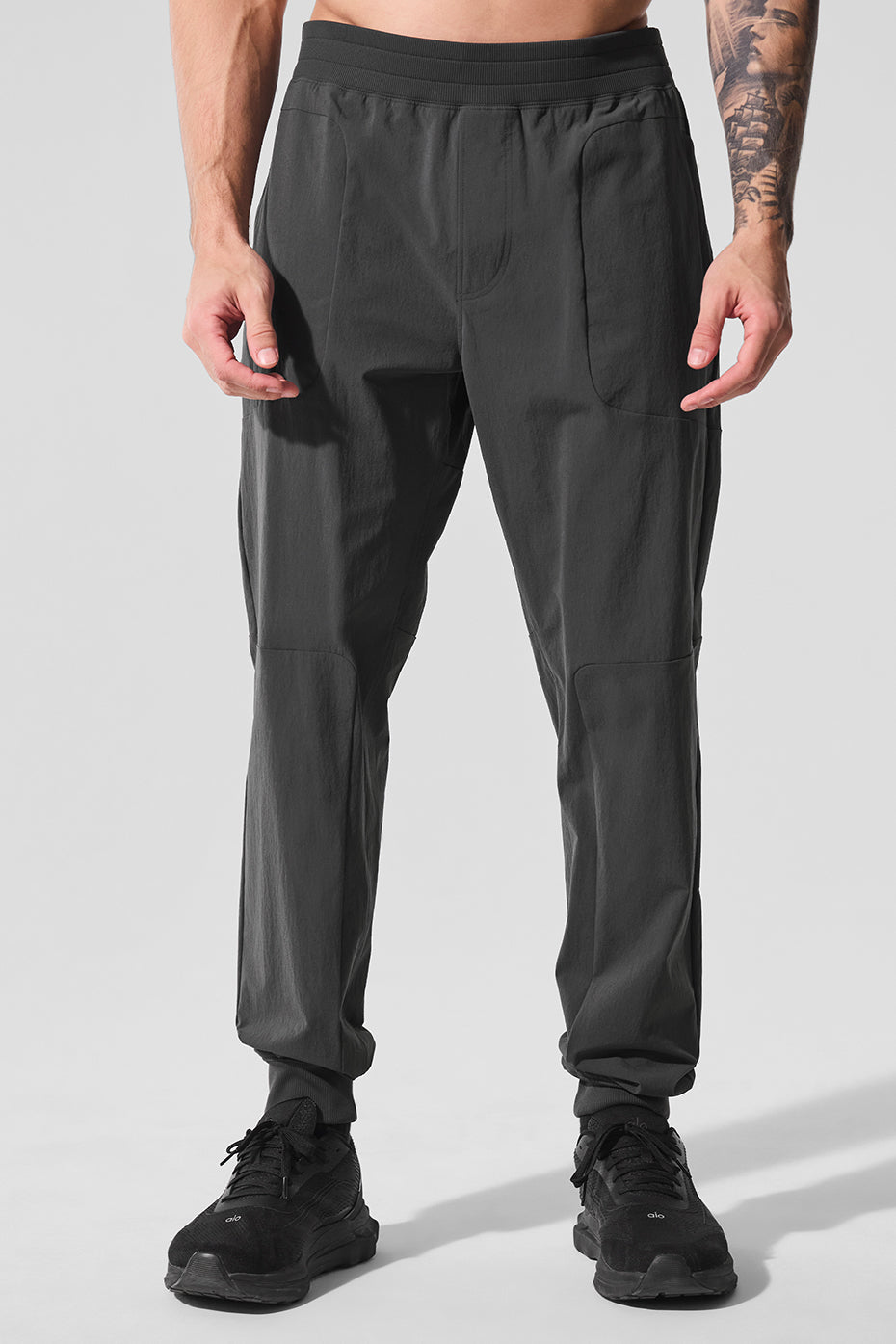 Alo Yoga Co-Op Pant (Long) - Anthracite