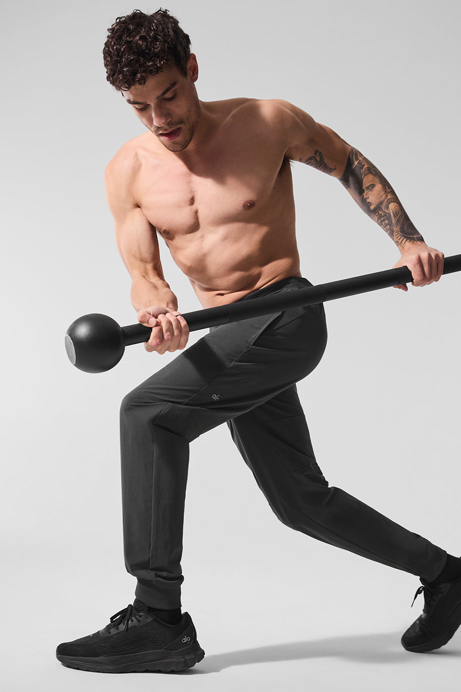 Alo Yoga Co-Op Pant (Long) - Anthracite