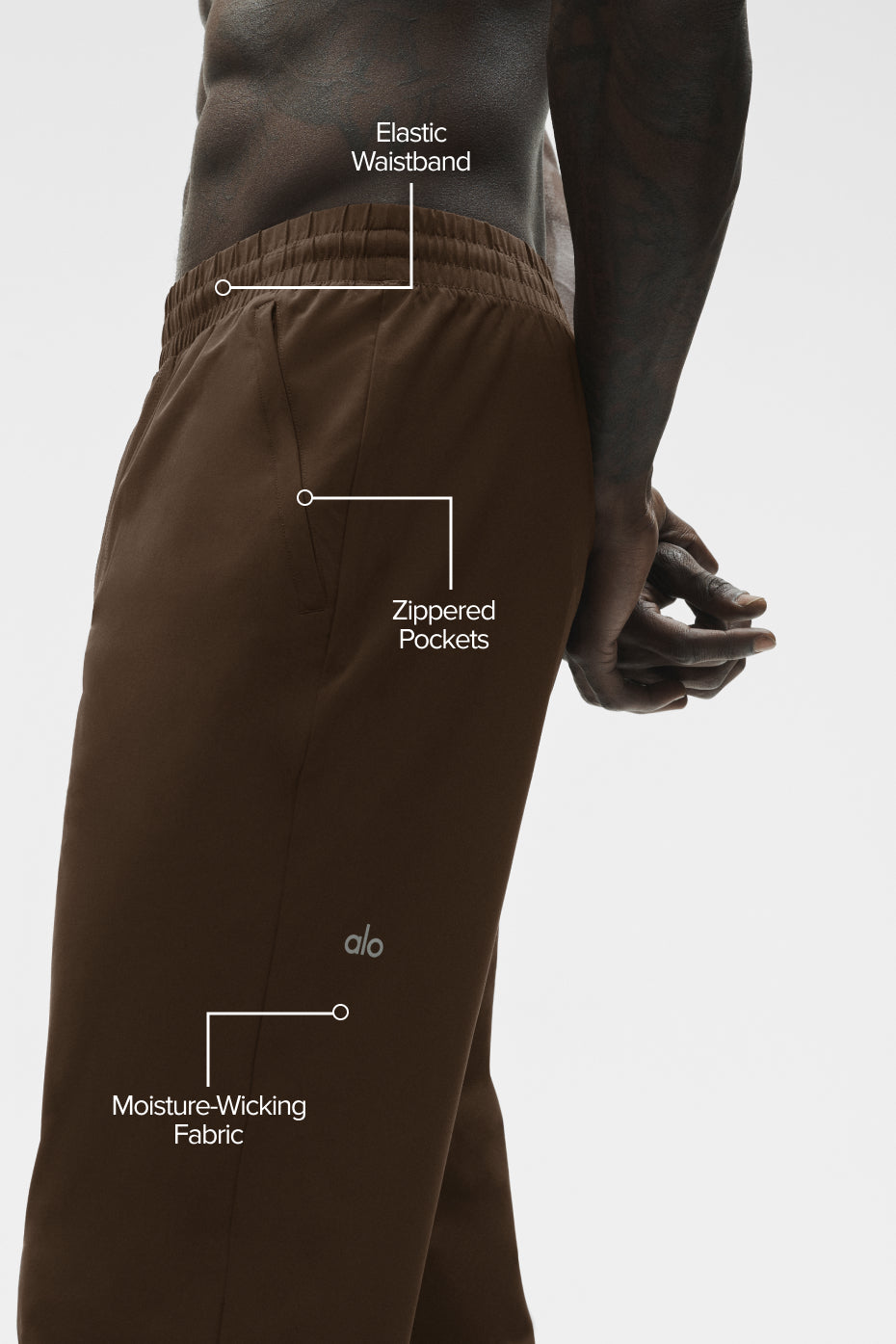 Alo Yoga Repetition Pant - Espresso