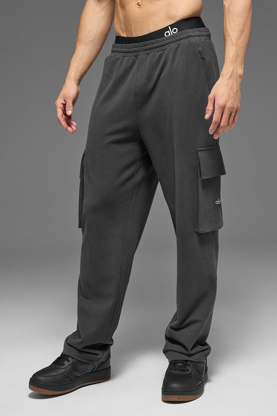 Alo Yoga Double Take Cargo Pant - Anthracite