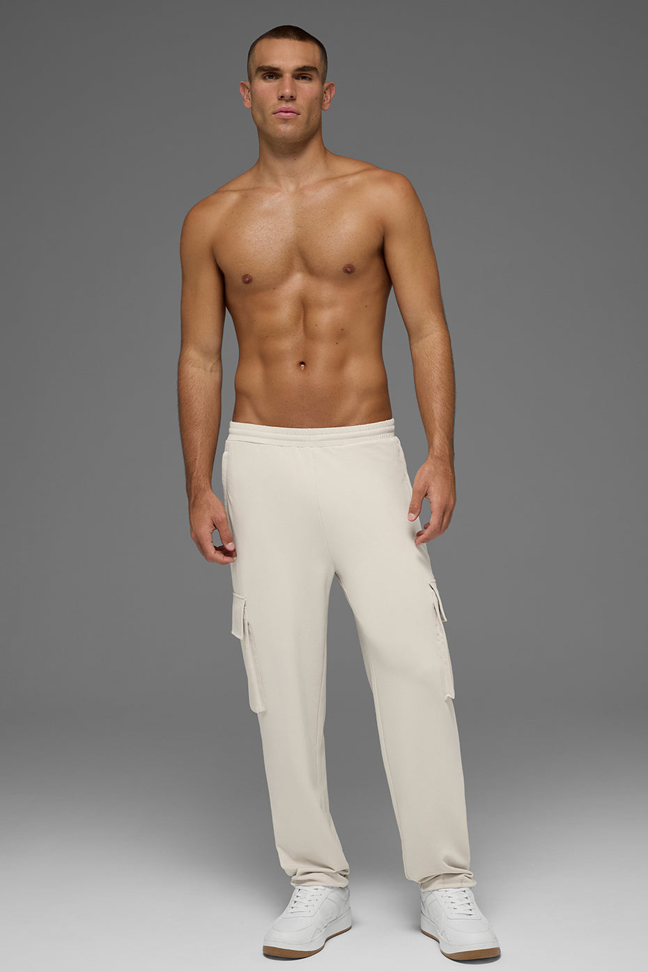 Alo Yoga Double Take Cargo Pant - Bone