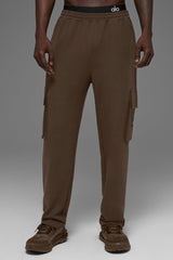 Alo Yoga Double Take Cargo Pant - Espresso
