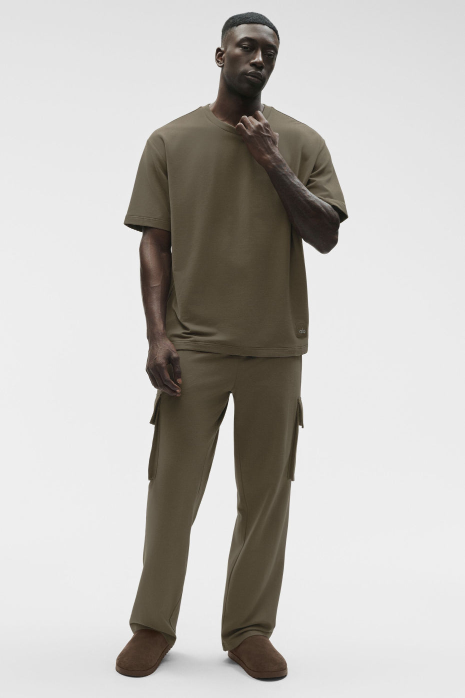 Alo Yoga Double Take Cargo Pant - Olive Tree