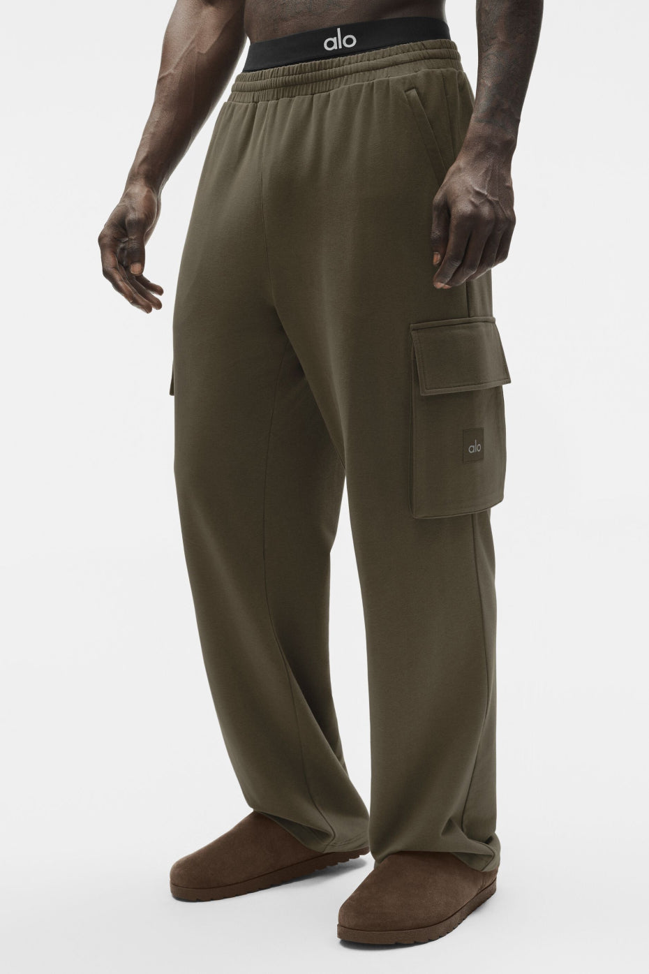 Alo Yoga Double Take Cargo Pant - Olive Tree