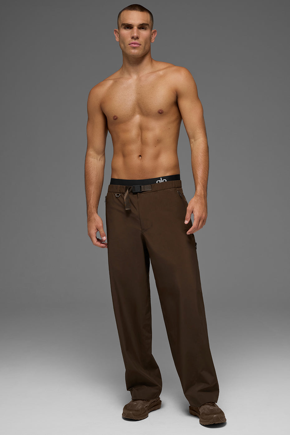 Alo Yoga Alpha Shell Pant - Espresso