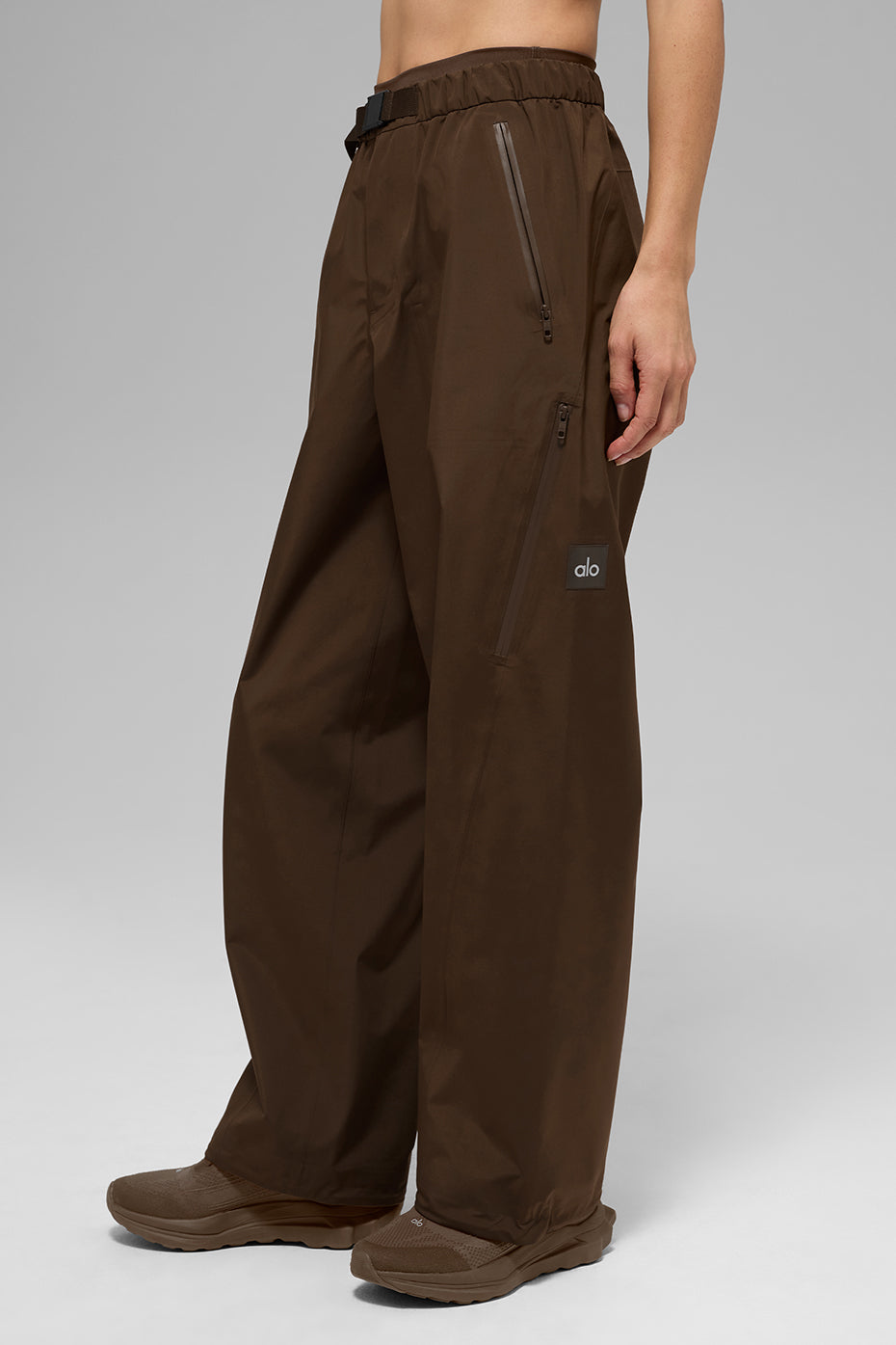 Alo Yoga Alpha Shell Pant - Espresso