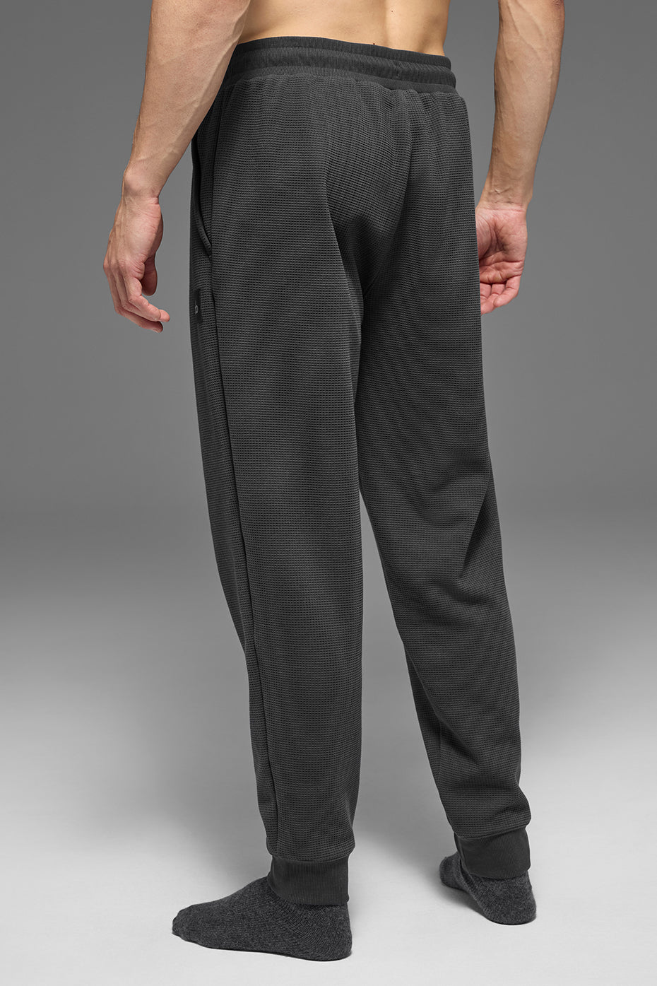 Alo Yoga Waffle Lounge Jogger - Anthracite