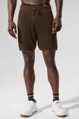 Alo Yoga Open-Knit Short - Espresso