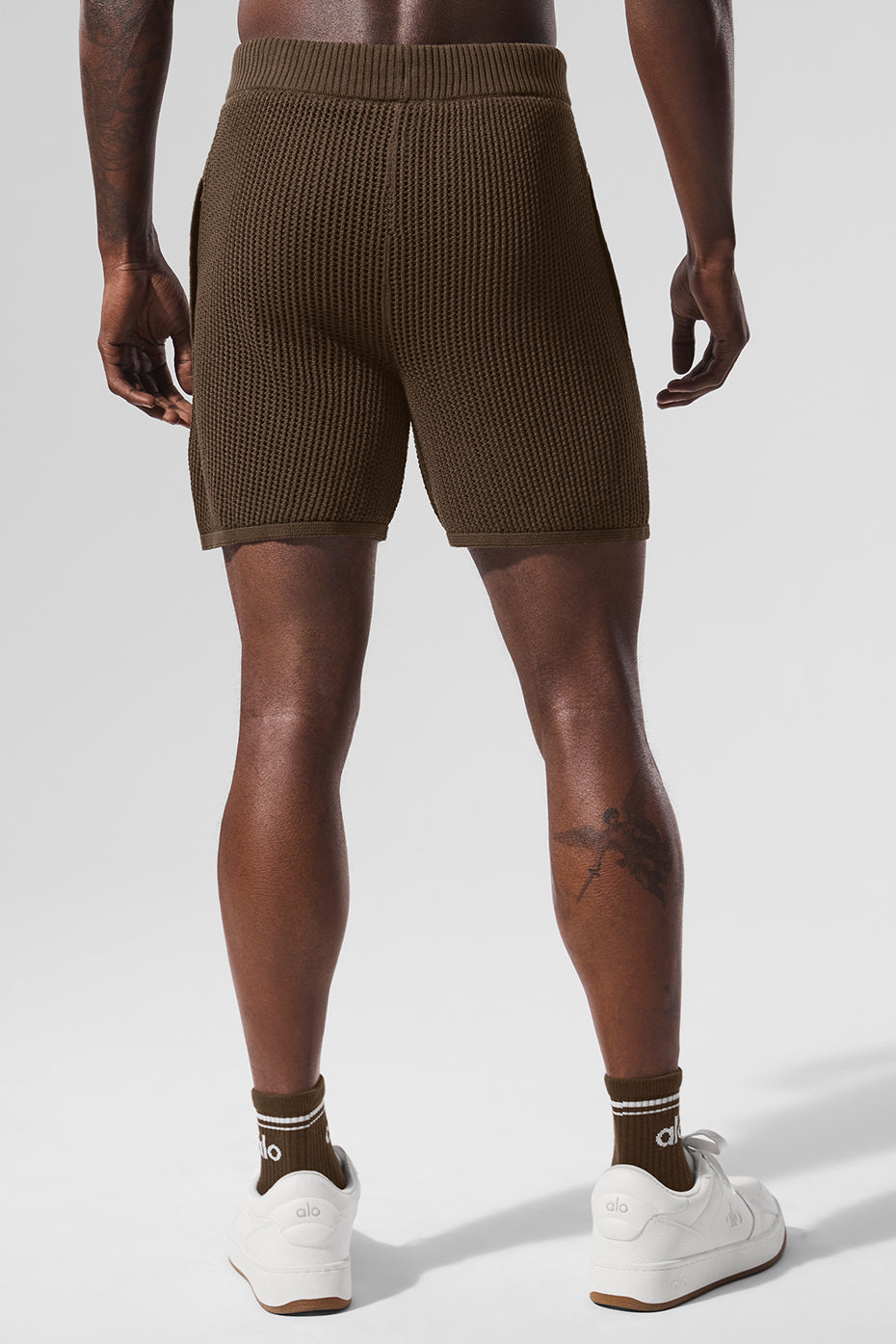 Alo Yoga Open-Knit Short - Espresso