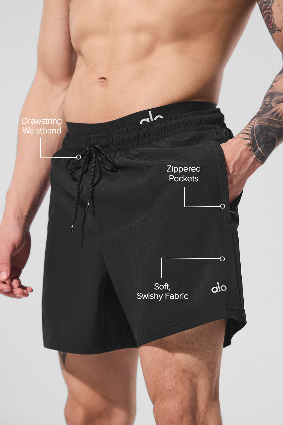 Alo Yoga 7" Circuit Short - Black