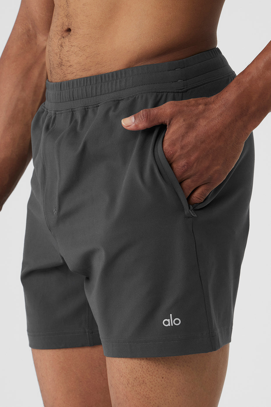 Alo Yoga 7" Conquer React Performance Short - Anthracite