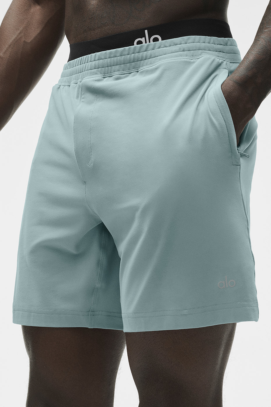 Alo Yoga 7" Conquer React Performance Short - Desert Sage