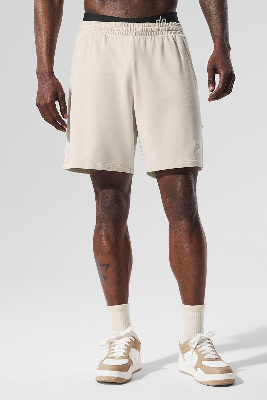 Alo Yoga 7" Double Take Short - Bone