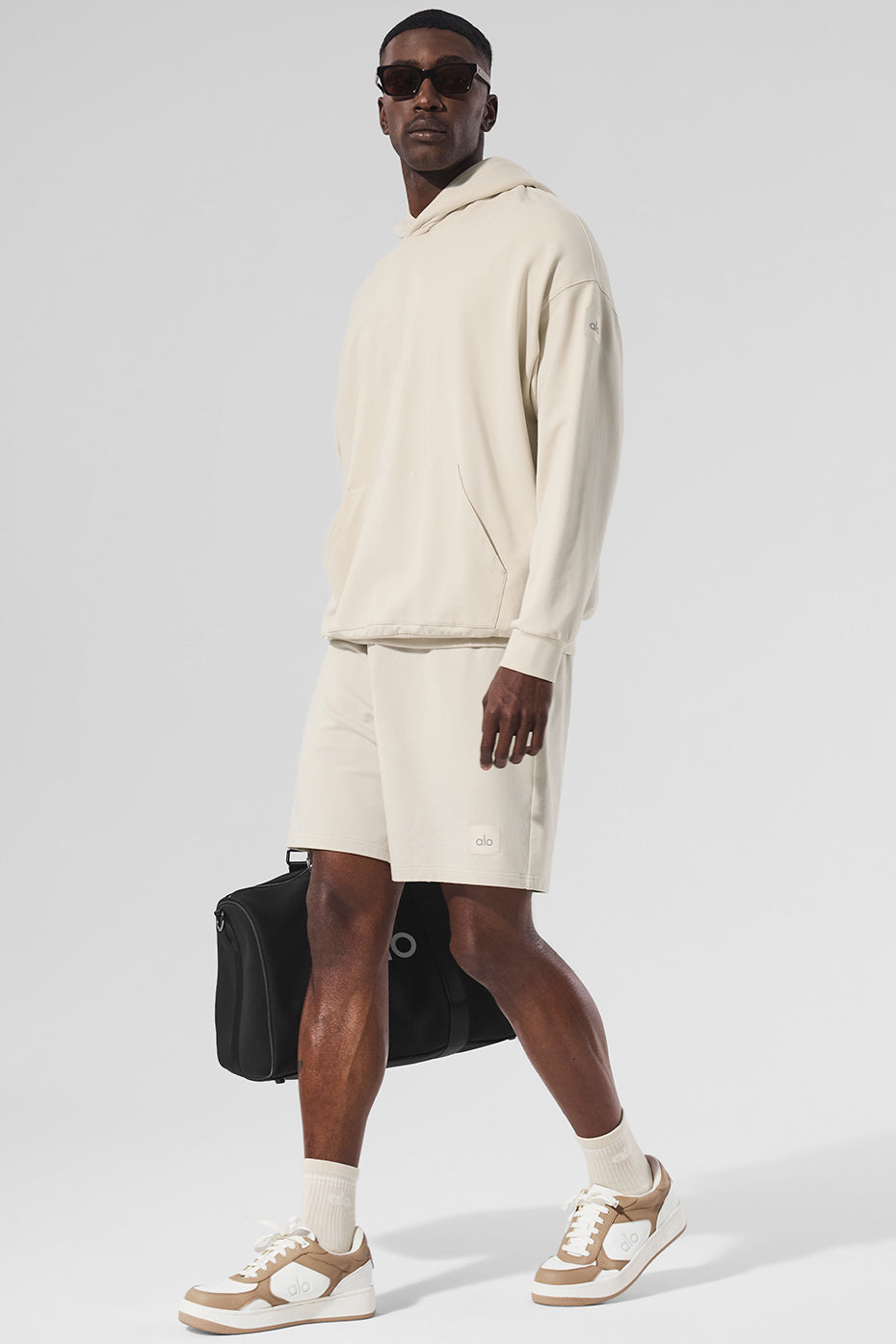 Alo Yoga 7" Double Take Short - Bone