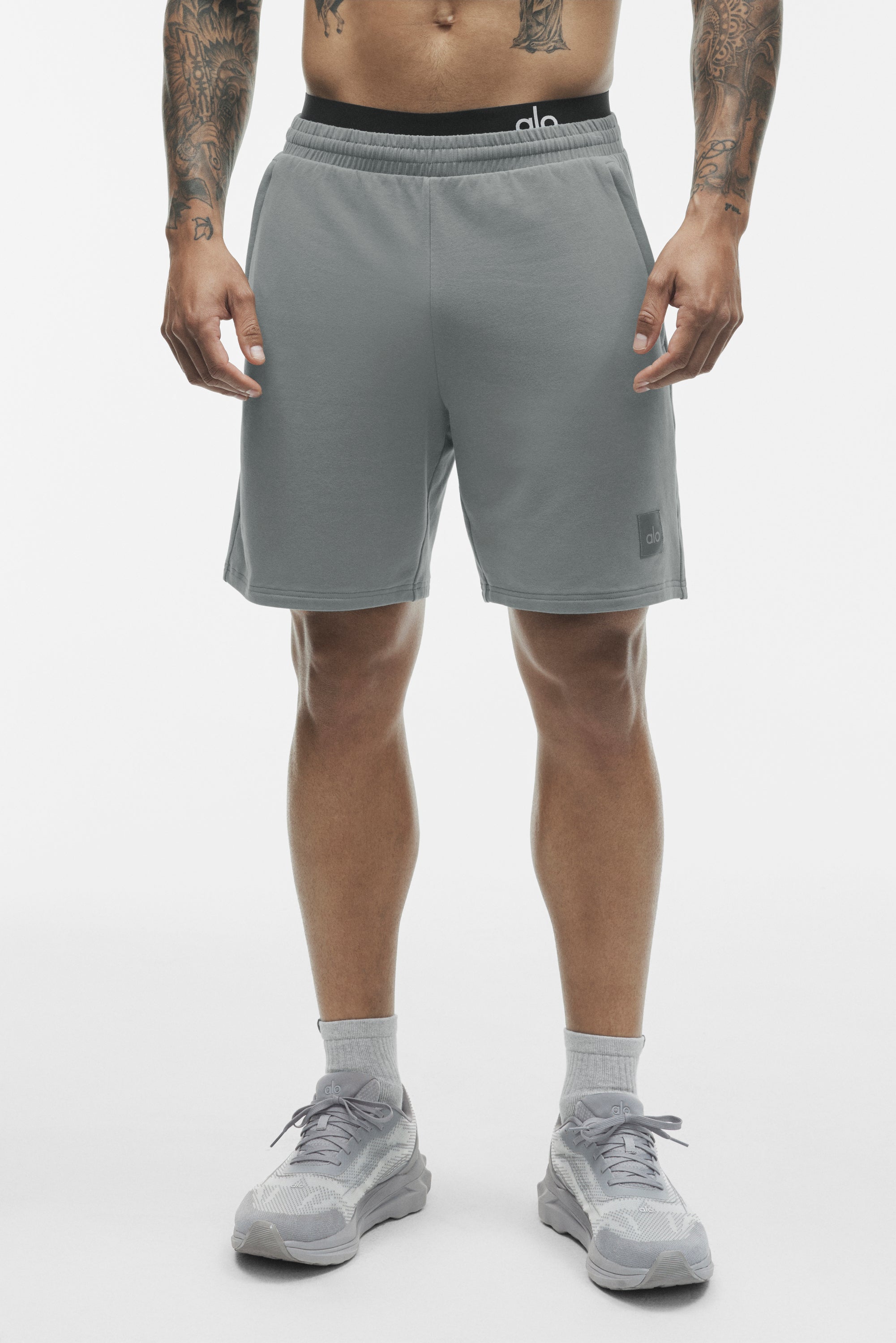 Alo Yoga 7" Double Take Short - Monument