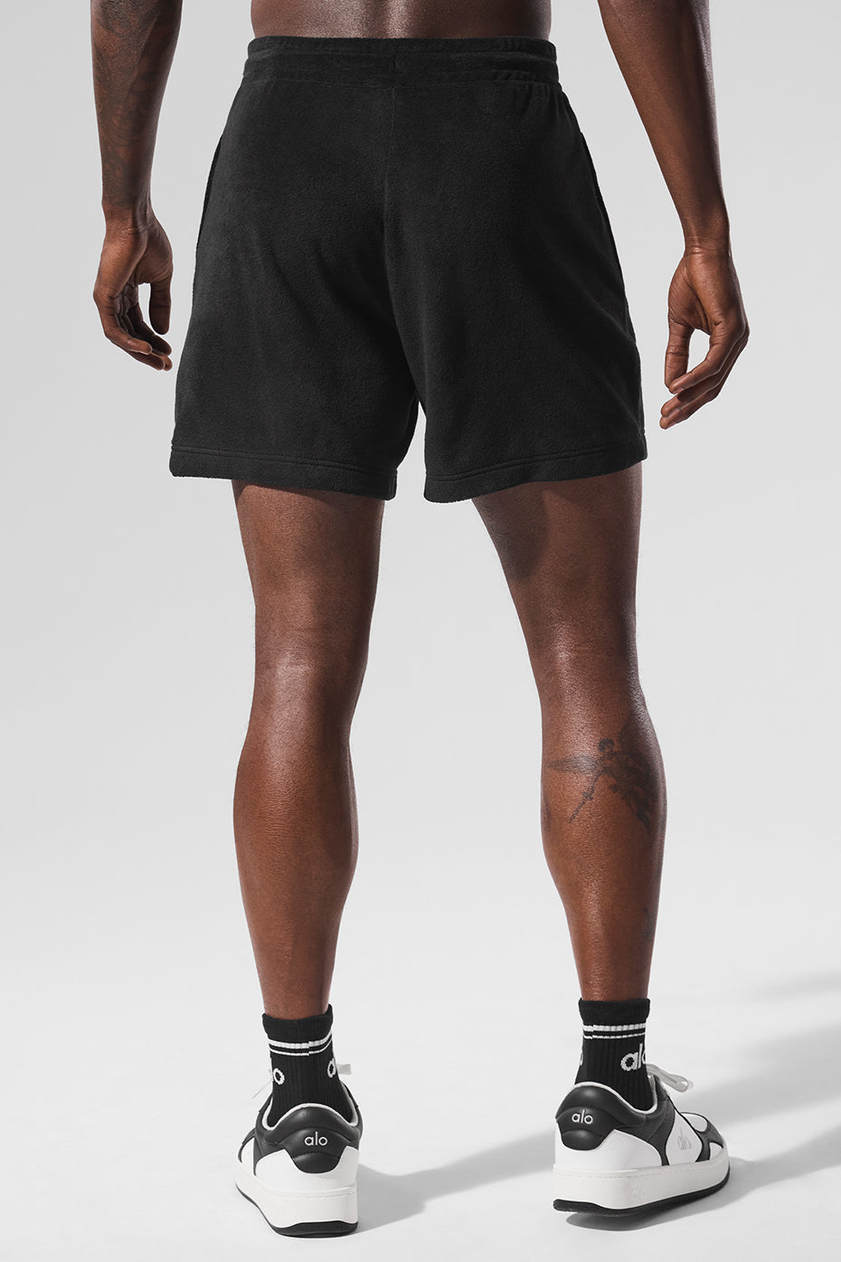 Alo Yoga 7" Coastal Terry Short - Black
