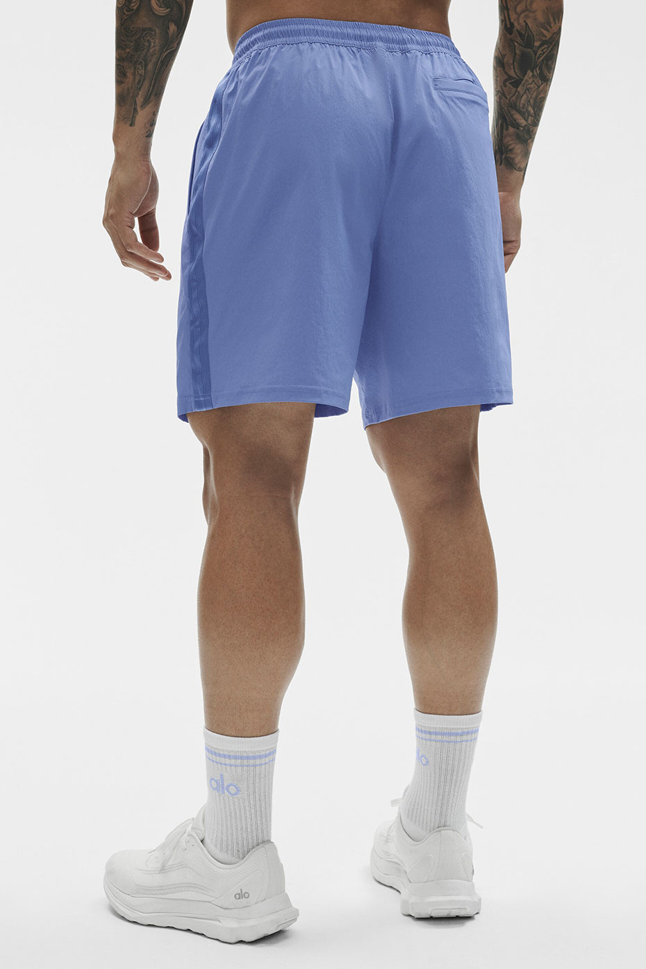 Alo Yoga 7" High Tide Board Short - Provence Blue