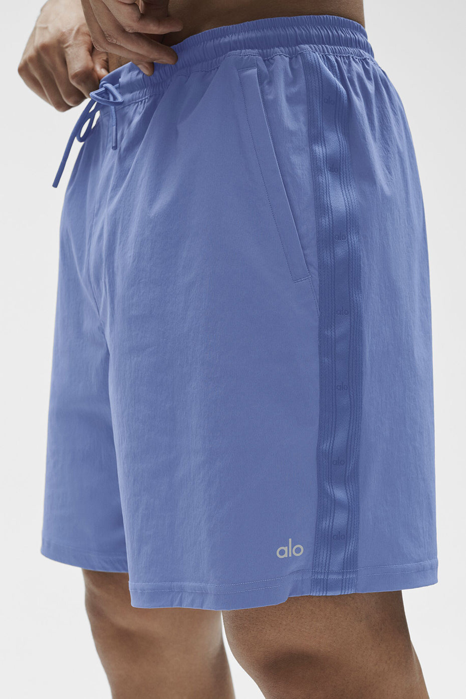 Alo Yoga 7" High Tide Board Short - Provence Blue