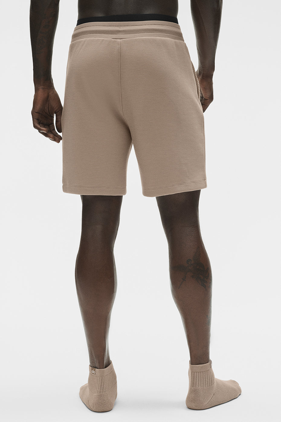 Alo Yoga 7" Waffle Lounge Short - Gravel