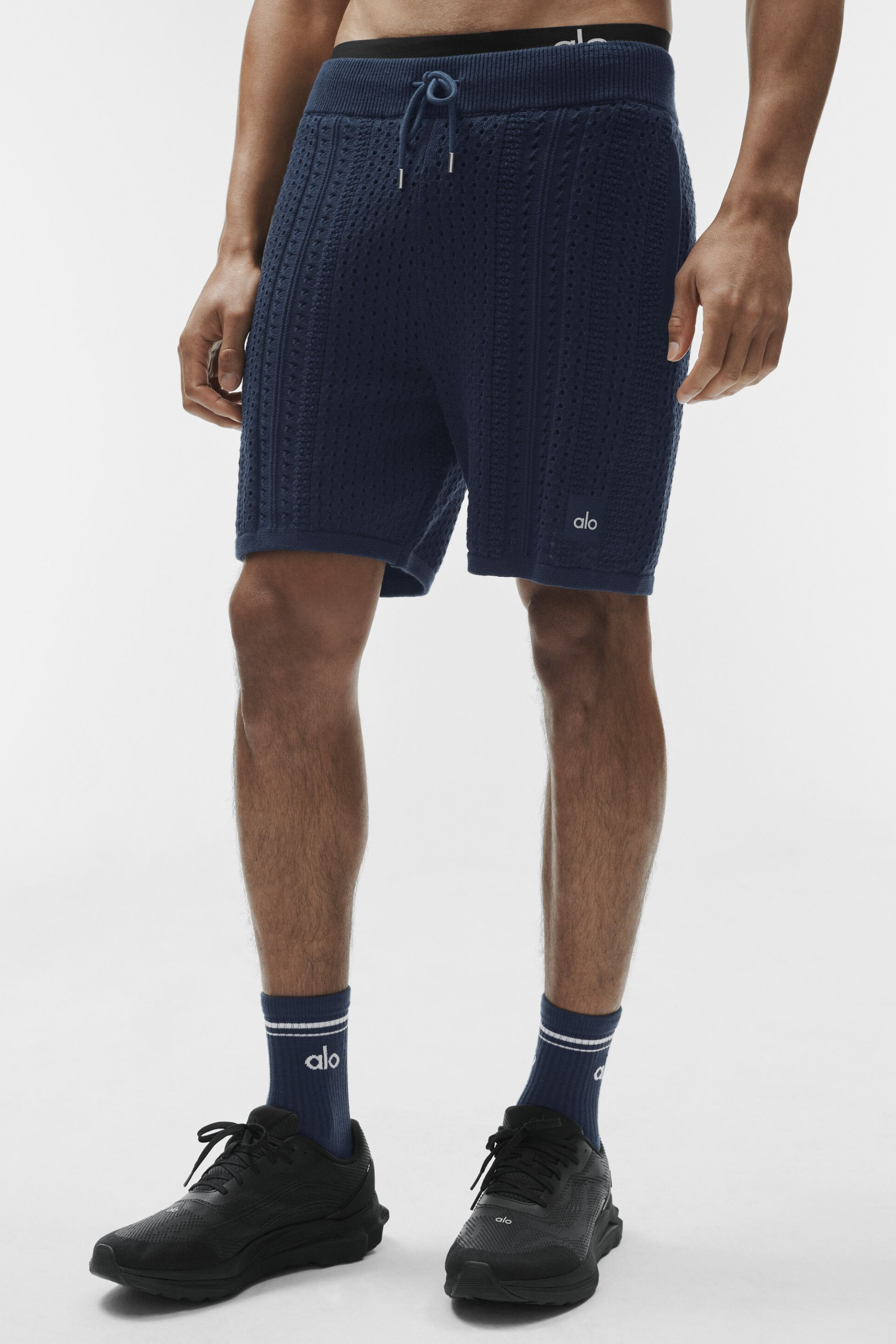 Alo Yoga 7" Coastline Knit Short - Navy