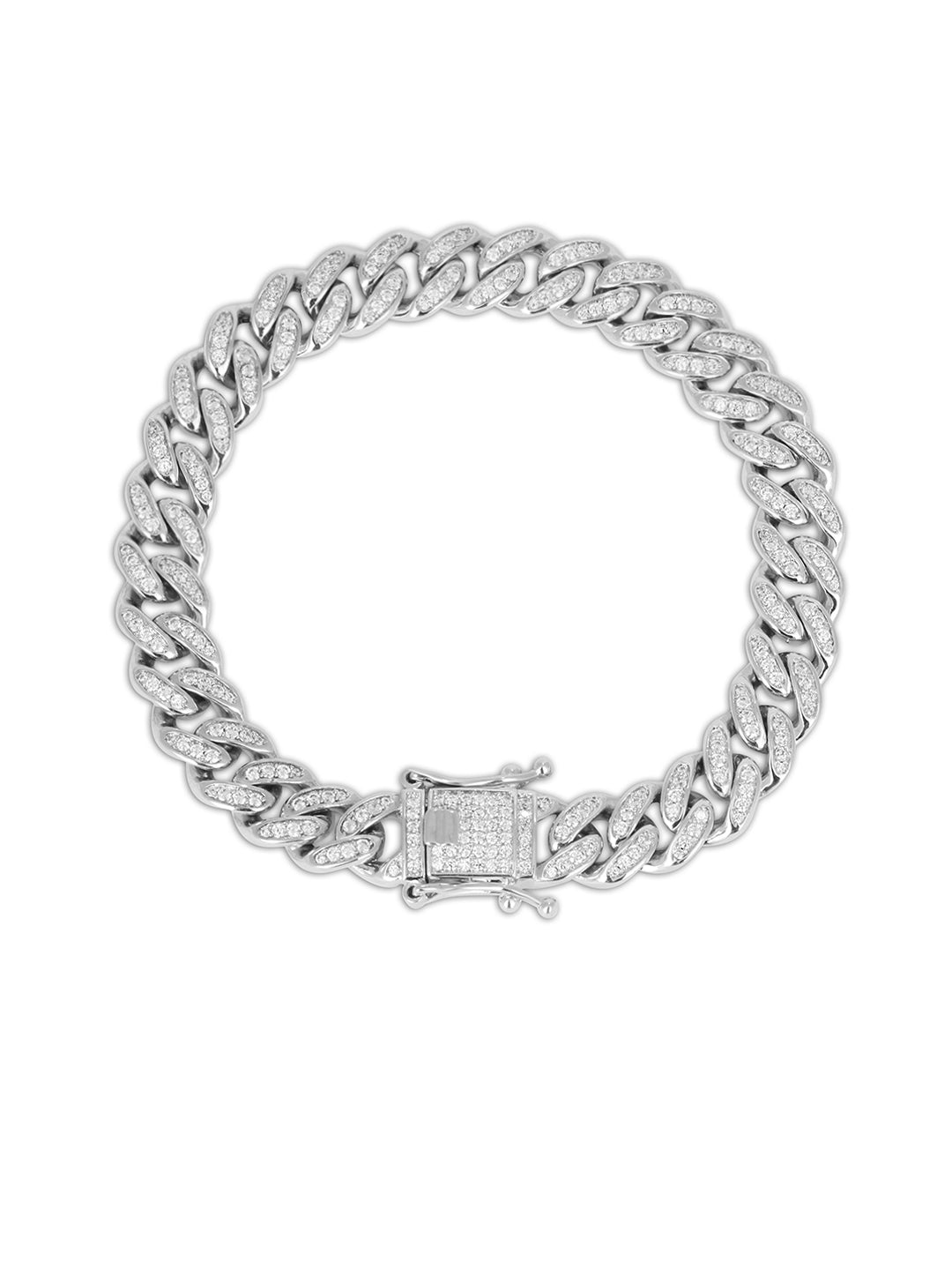 Diamond Studded Cuban Bracelet