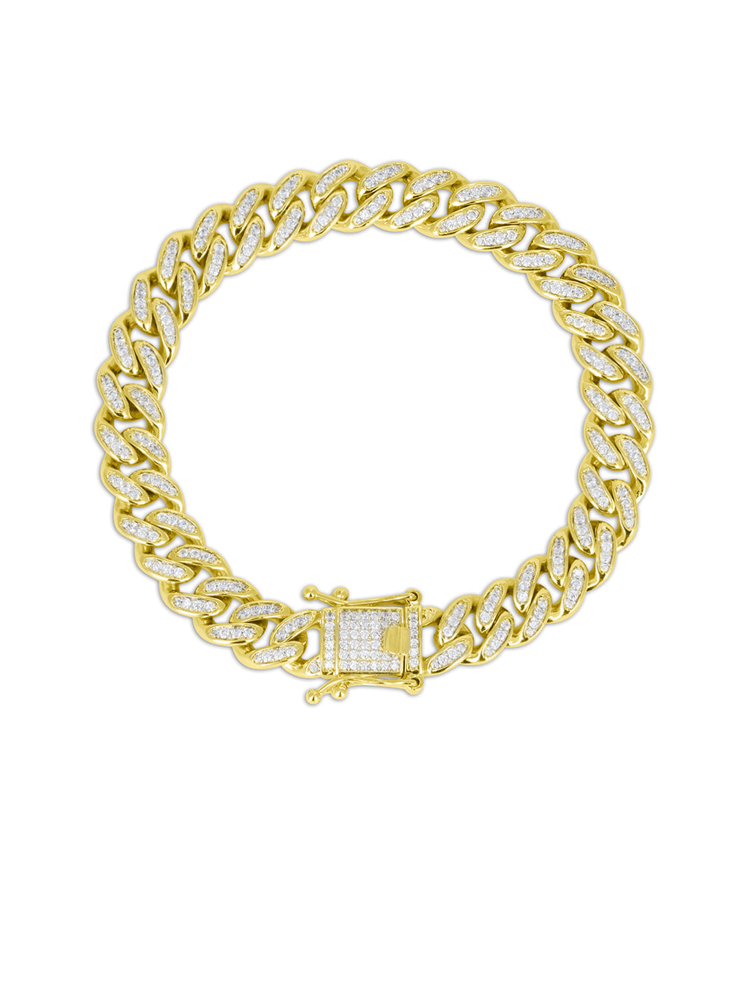 DIAMOND STUDDED CUBAN BRACELET