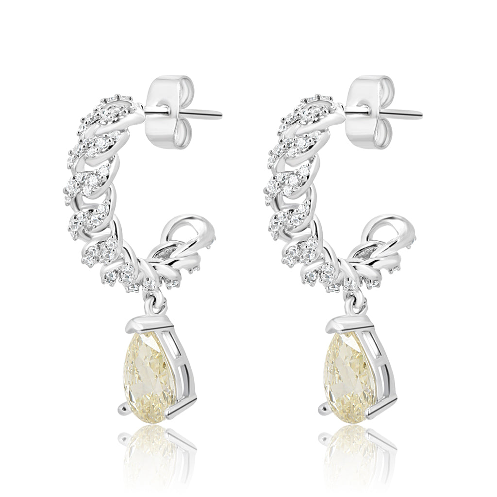 CITRINE DROP EARRINGS