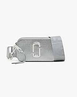 Marc Jacobs The Metallic Snapshot Dtm Silver