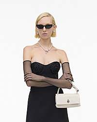 Marc Jacobs The Mini Dual Bag Cloud White