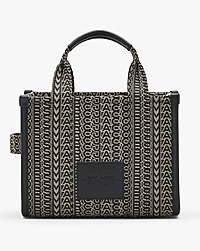 Marc Jacobs The Monogram Jacquard Small Tote Bag Beige Multi