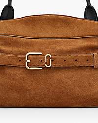 Marc Jacobs The Suede Dakota Satchel Copper