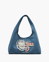 Marc Jacobs The A.p.c. X Marc Jacobs Denim Sack Bag Washed Indigo