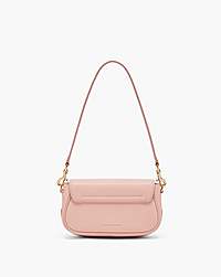 Marc Jacobs The Pebble Clover Shoulder Bag Rose