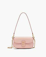 Marc Jacobs The Pebble Clover Shoulder Bag Rose