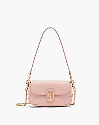 Marc Jacobs The Pebble Clover Shoulder Bag Rose