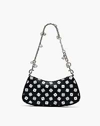 Marc Jacobs Derrick Adams X Marc Jacobs Charm Shoulder Bag Black/white